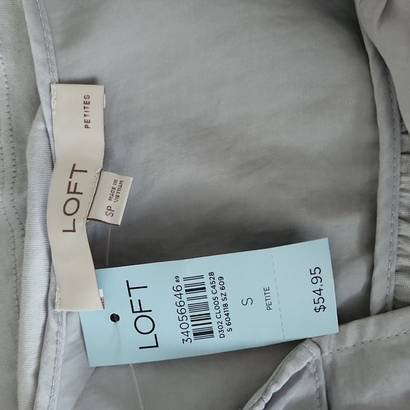 Loft Women's Petite Ruffle Long Sleeve Blouse - Picture 6 of 9